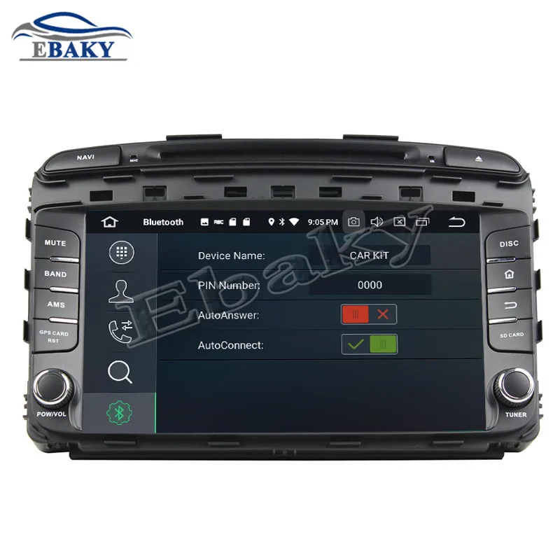 Discount NaviTopia 9inch 4GB RAM 64GB ROM Octa Core Android 9.0 Car DVD Player For KIA SORENTO 2015/Bluetooth/GPS 19