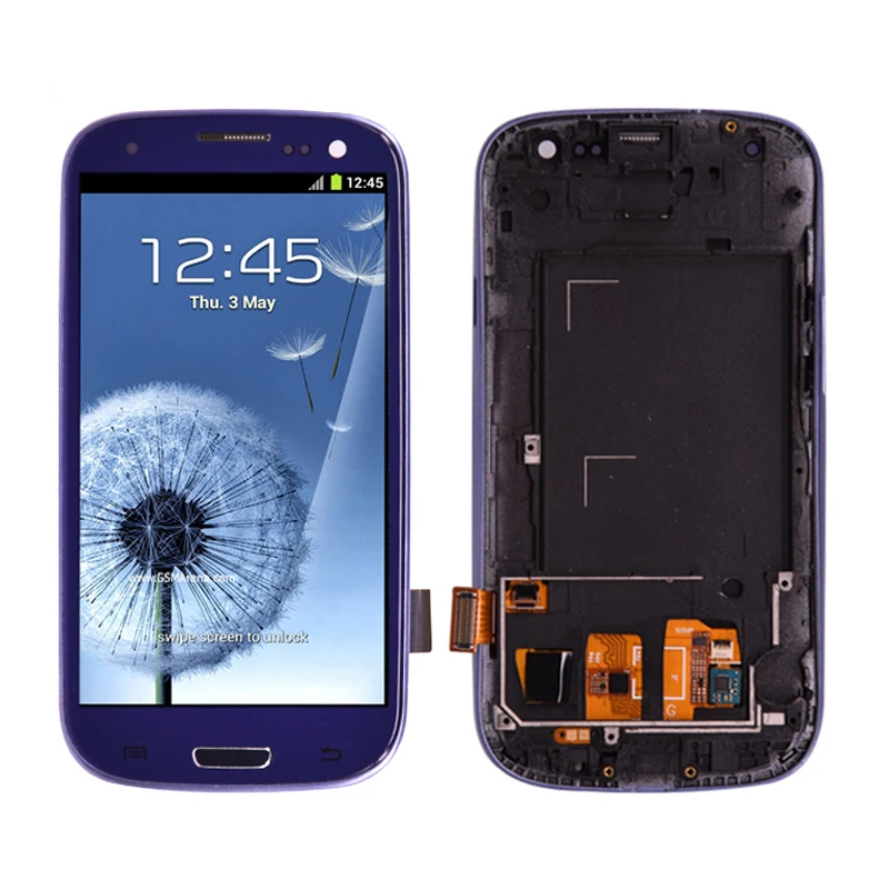 

i9300i i9300 Display For SAMSUNG Galaxy S3 Display Screen with Frame Replacement For SAMSUNG Galaxy S3 LCD i9301 i9308i i9301i