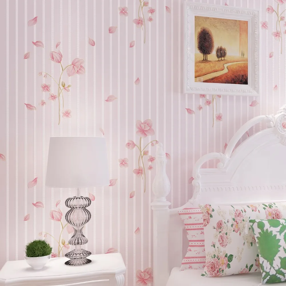 pink floral wallpaper for walls purple wallpapers for bedroom wall