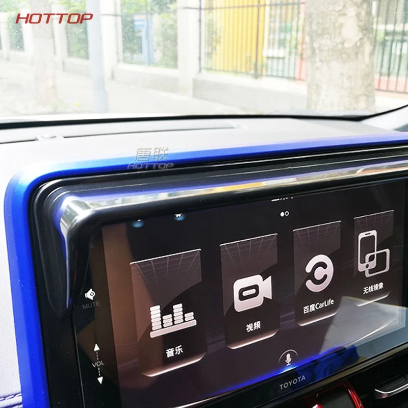 Gps навигация солнцезащитный капюшон-козырек навигатор Экран блок маска подходит для Toyota C-HR CHR