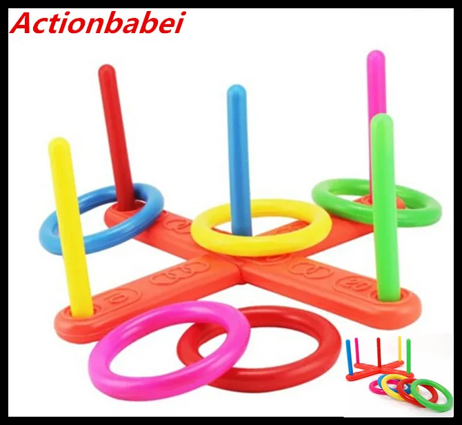 Actionbabei Children Outdoor Fun &amp toy sports Jumping Ring joy ferrule throwing game parent-child interaction Toys Indoor | Игрушки и