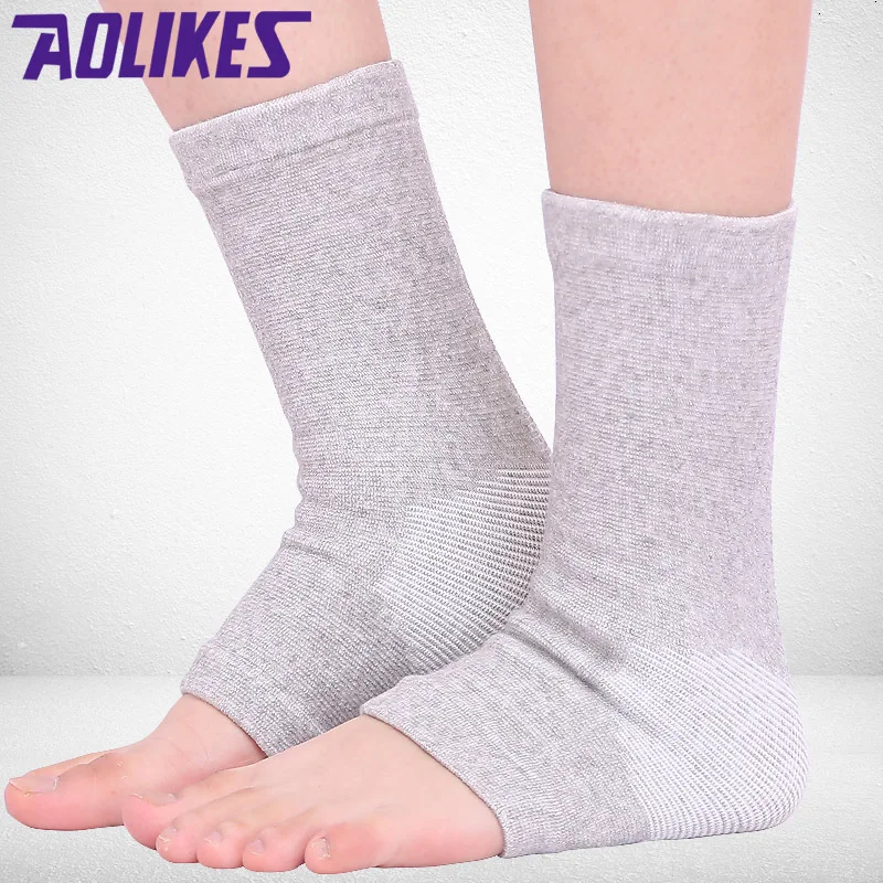 

1 Pcs Bamboo Charcoal Ankle Warm Air Movement Basketball Football Against The Sprain Spats Gear