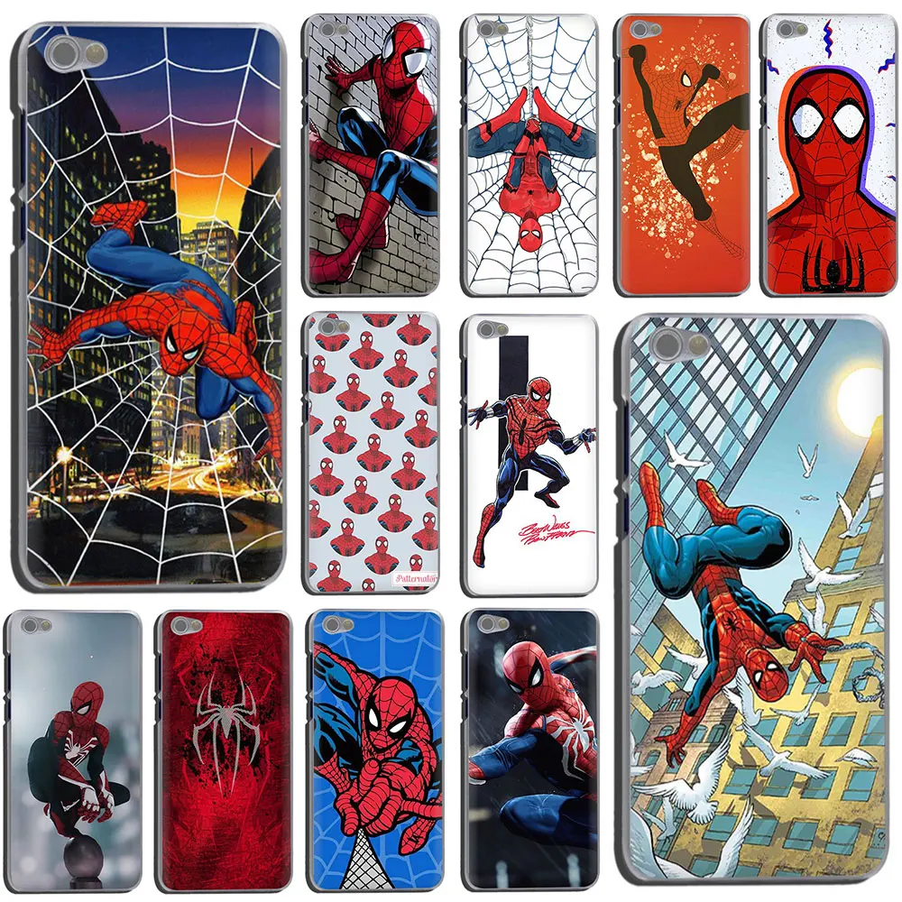 

Marvel Comics Spider Man Hard Phone Cover Case for Xiaomi Redmi K20 5 Plus GO 6A Note 8 5 6 Pro 4x 7