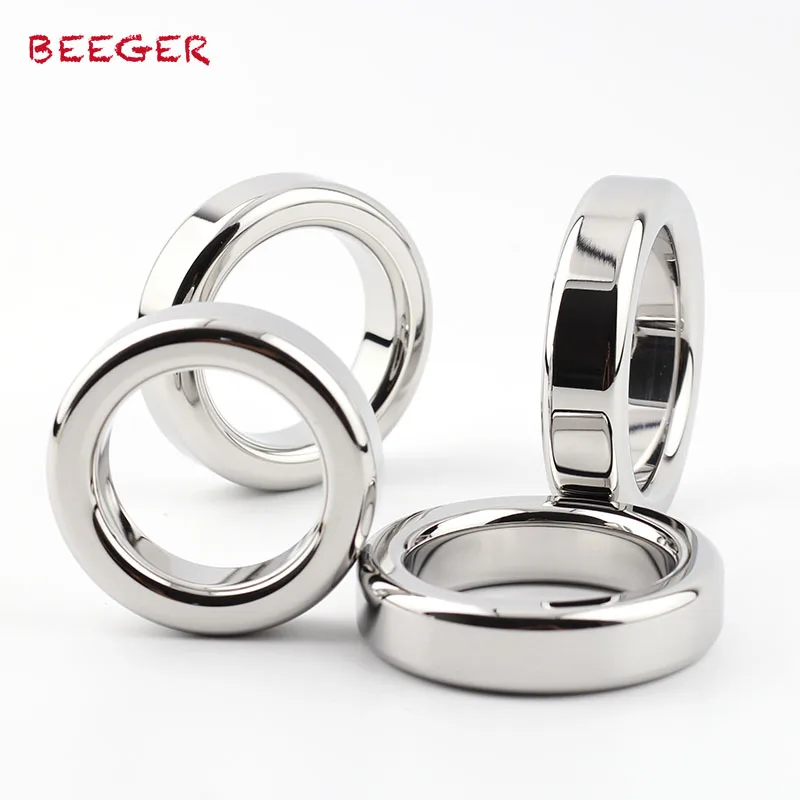 Металлические Кольца для пениса BEEGER кольцо из нержавеющей стали высокого