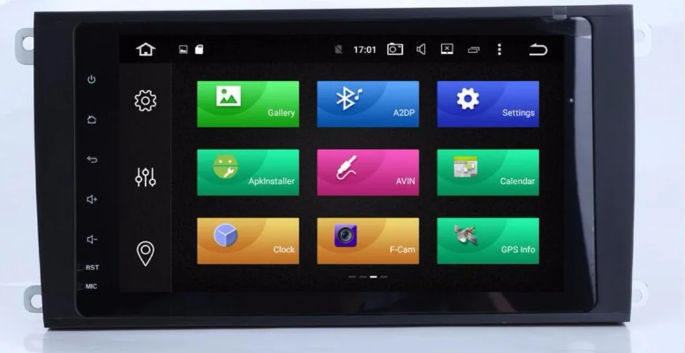 Discount 2 Din Android 9.0 RAM 4G Car GPS for Porsche Cayenne radio Navigation multimedia screen stereo AUDIO NO DVD player /Android 9.0 4