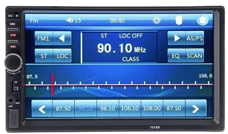 Discount YUANMINGSHI 2 Din Car Radio Player 7