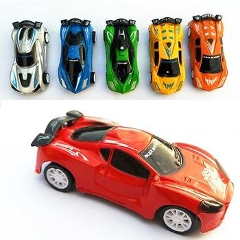 Cool racing car toy car children back to the car auto robot model children toys Cartoon car Q version of the Plastic