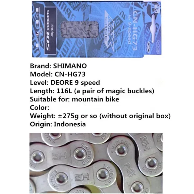 Shimano-HG73-9Speed-IG51-HG50-8S-Bicycle-Chain-IG51-6S-7S-8S-Shifting-Chain-116-MTB
