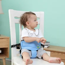 Portable Baby Chair Seat Product Dining Lunch Infant Chair Safety Belt Feeding High Harness YJS Dropship