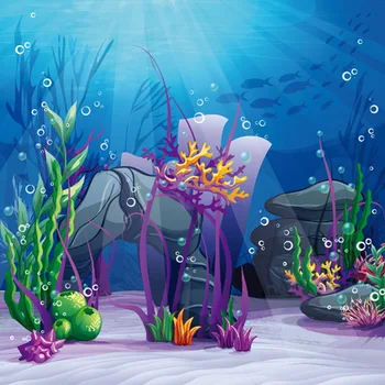 

Photography Backdrop underwater digital printed vinyl photo booth background newborns studio photo backdrop D-2877