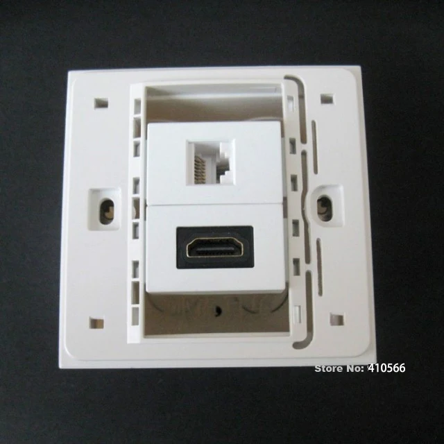 86 style socket RJ45+ HDMI pic with mark 5
