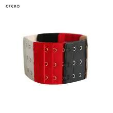 15 шт. Вернуться Бюстгальтер расширители расширение ремешок застежки бюстгальтера заменить Для женщин нижнее белье бюстгальтер Extender 3 крючка 3 ряд Intimates Бюстгальтер аксессуары