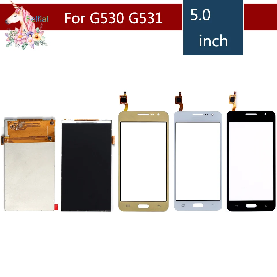 Для Samsung Galaxy Grand Prime G531F SM G530H G530 G531 G5308 ЖК дисплей с сенсорным экраном дигитайзер