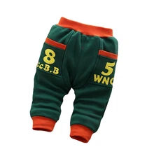 Детские штаны-шаровары г., осенние и зимние теплые толстые Хлопковые Штаны с кашемировой подкладкой для малышей штаны для маленьких мальчиков и девочек 0-2 лет