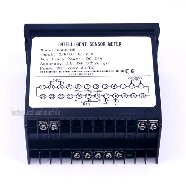 Intelligent Sensor Meter Pressure Transmitter Display Meter TC RTD mA mV V Input Sensor Display Meter