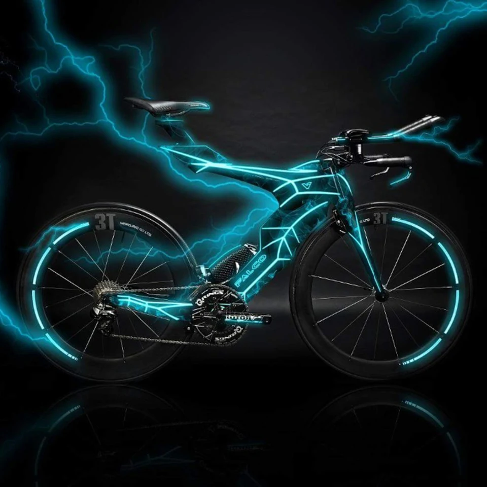 blue triathlon bikes