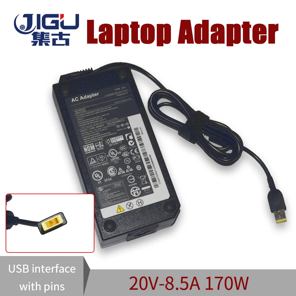 JIGU для lenovo 20V 8.5A для Thinkpad W541 W540 T540p T540 T440p P70