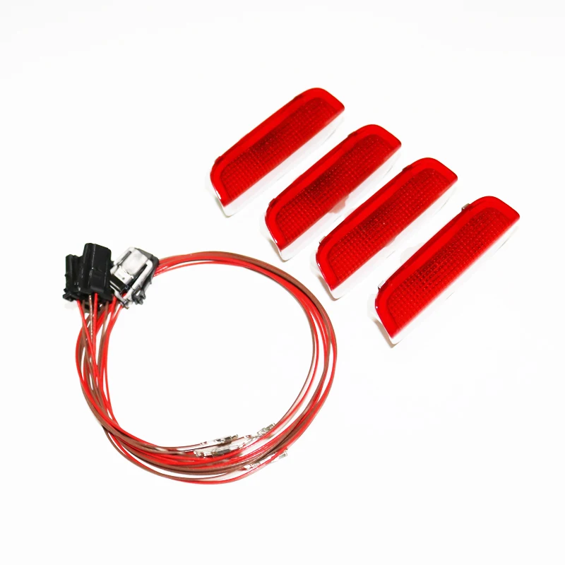 4 шт. OEM Предупреждение ющий светильник + кабель для Golf J etta MK5 MK6 Passat B6 B7 CC TIGUAN 3AD 947 411