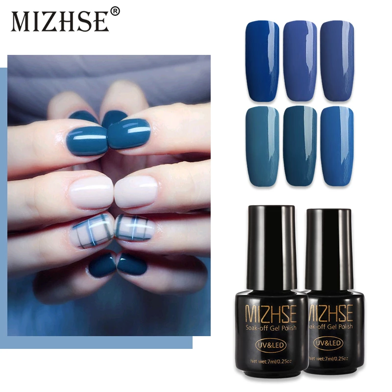

MIZHSE 7ML Gel Nail Polish Upper Forms For Nails Vernis Semi Permanant UV Esmalte Gel Nagellak Rubber Base Top Nail Primer
