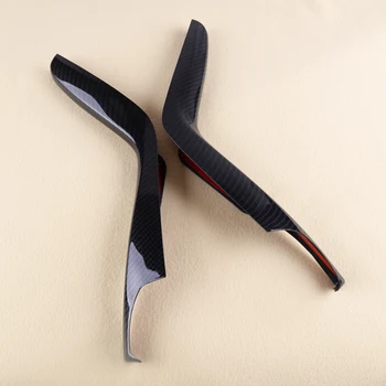 

CITALL ABS Carbon Fiber Style Car Dashboard Gear Shift Side Cover Trim Strip Frame Accessories Fit For Honda Civic 2016 2017