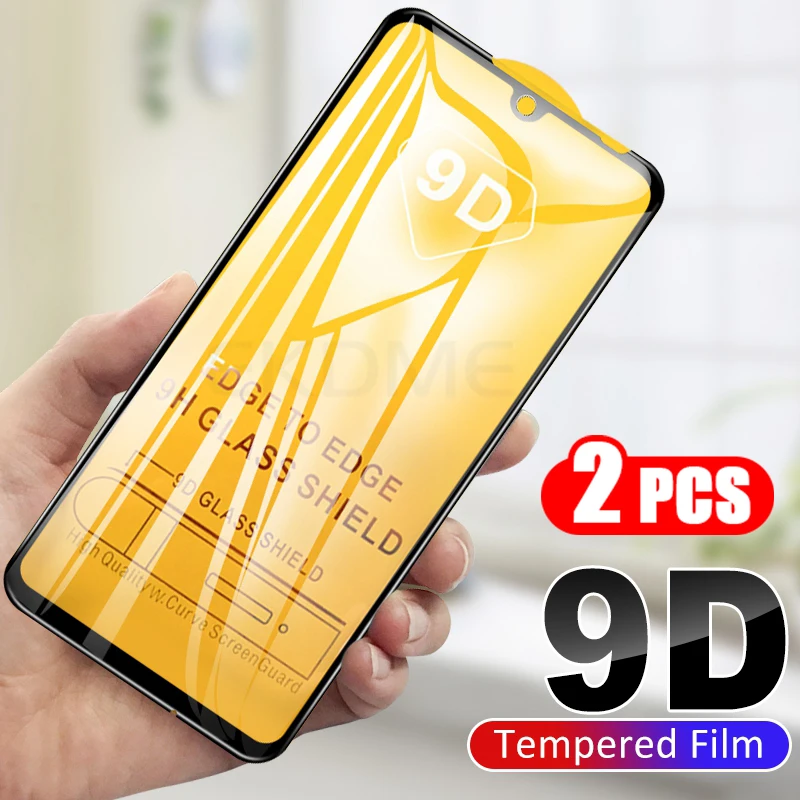 

2 Packs 9D Protective Glass Full Cover Film For Xiaomi 9 Mi9 SE Tempered Glass For Redmi Note 7 Note 6 Pro Redmi 7 6 6A 6 Pro