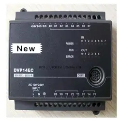 Оригинальный DVP14EC00R3 EC3 серии Стандартный PLC 14 хоста точки 8DI 6DO RS-232 100-240VAC релейный выход