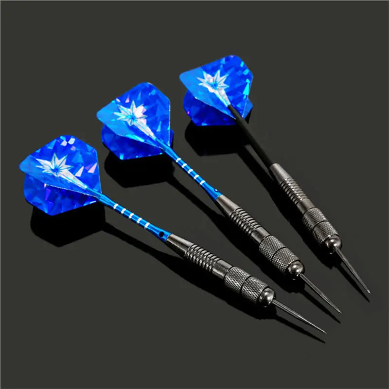 3pcs Stainless Steel Needle Tip Darts With 3 Spider DART Flights Tungsten Barrel Aluminium Shafts Professional