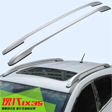 For Hyundai ix35 2010 2016 Roof Rack Rails Bar font b Luggage b font Carrier Bars