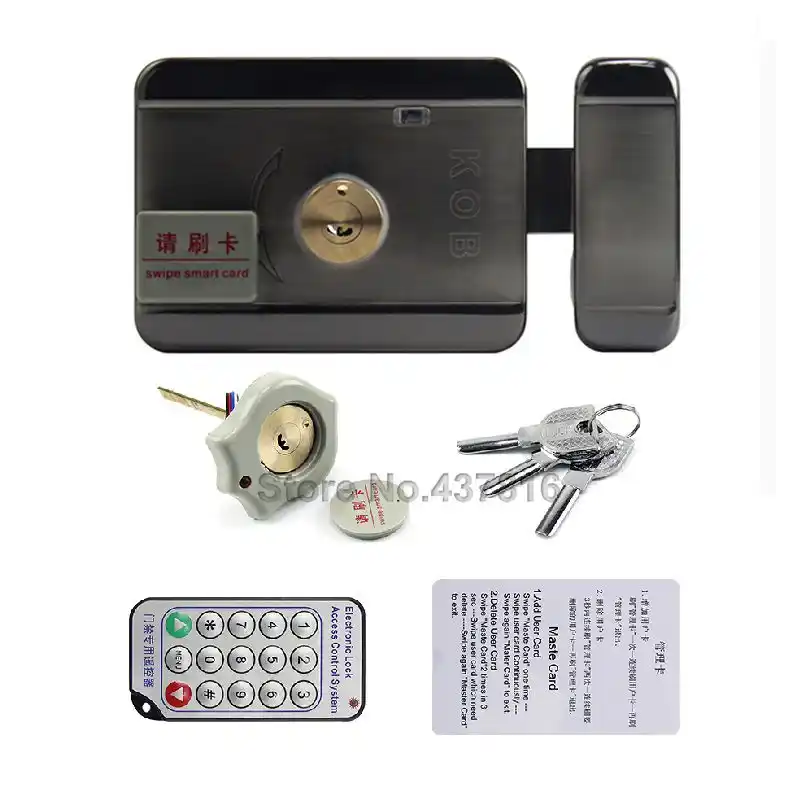 Intelligent Door Lock Swipe Card Integrated Lock Remote Electric
