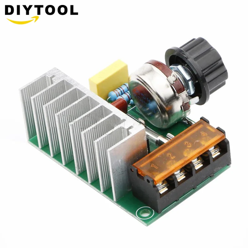 

4000W AC 220V SCR Voltage Regulator Mayitr Adjustable Power Supply Board Speed Control Dimmer for Brush Motor