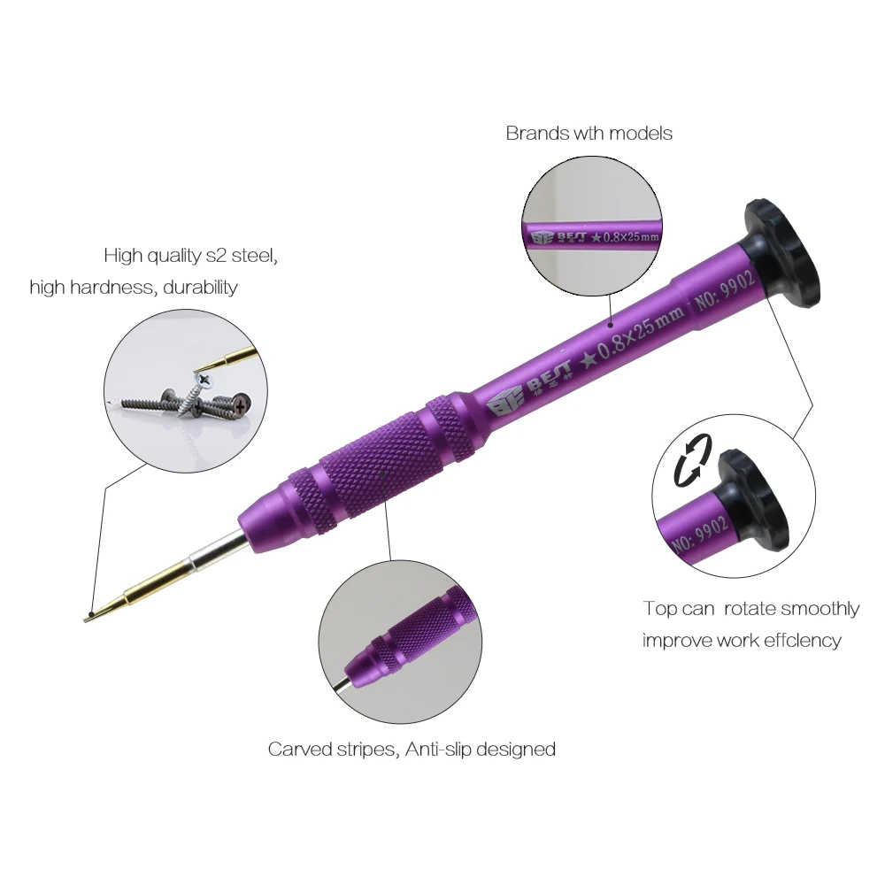 BST-9902S-Cell-Phone-Precision-Metal-Screwdriver-Set-For-Apple-iPhoneX-8-7-Disassemble