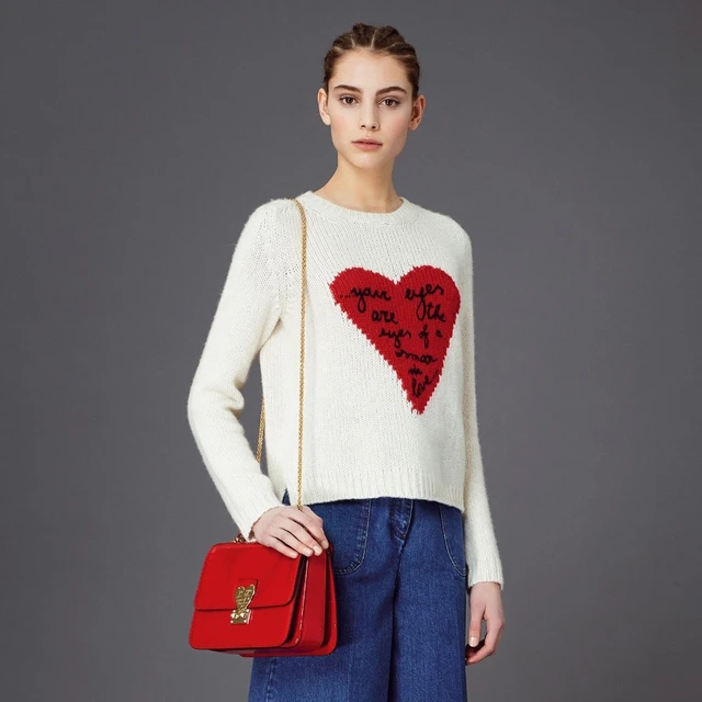 Intarsia Heart Turtle Neck - Ready-to-Wear 1A9GRE