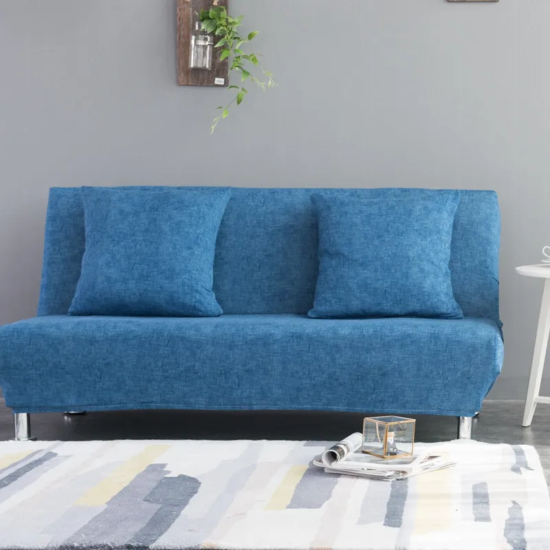 

Stretch Sofa Cover Folding Big Elasticity Couch Cover Sofa Without Armrest Slip-resistant Sofa Bed Slipcover for living room