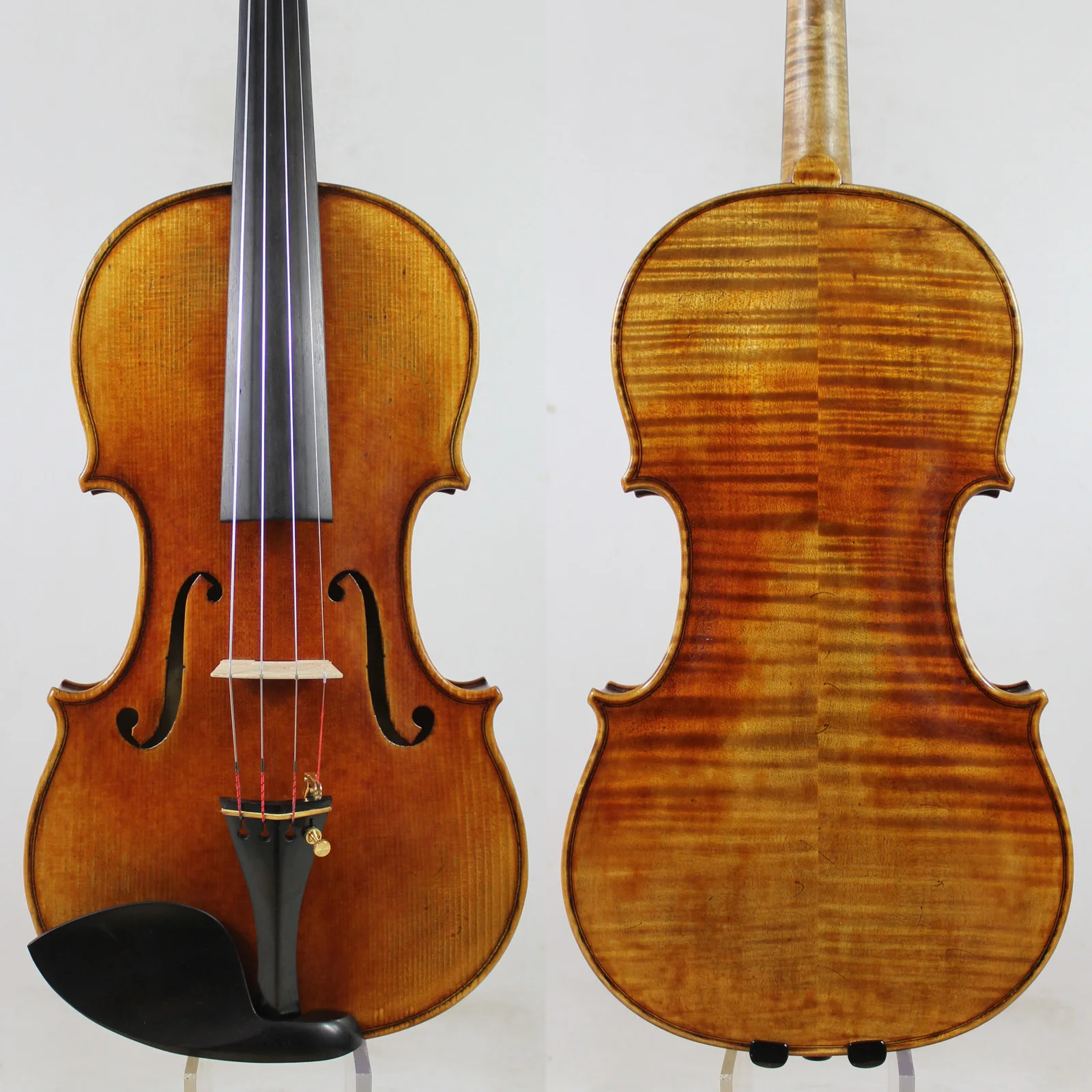 

Italy Oil Varnish!A Great Stradivari Messiah Style 4/4 Violin!Master Tone!, EMS Free shipping!