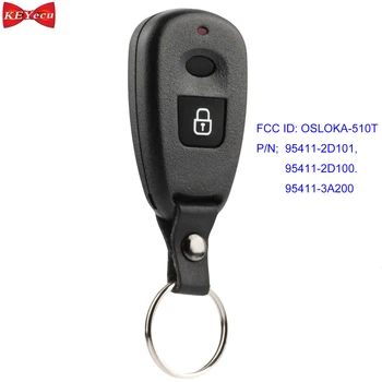 

KEYECU for Hyundai Elantra Sante Fe 2001 2002 2003 Remote Key Fob 315MHz OSLOKA-510T, 95411-2D101, 95411-2D100, 95411-3A200