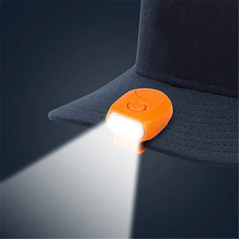 

Bicycle Light 3 LED Plastic Mini LED Bike Light Clip-on Hat Light 90D Rotatable Light Camping Bike Bright Lamp