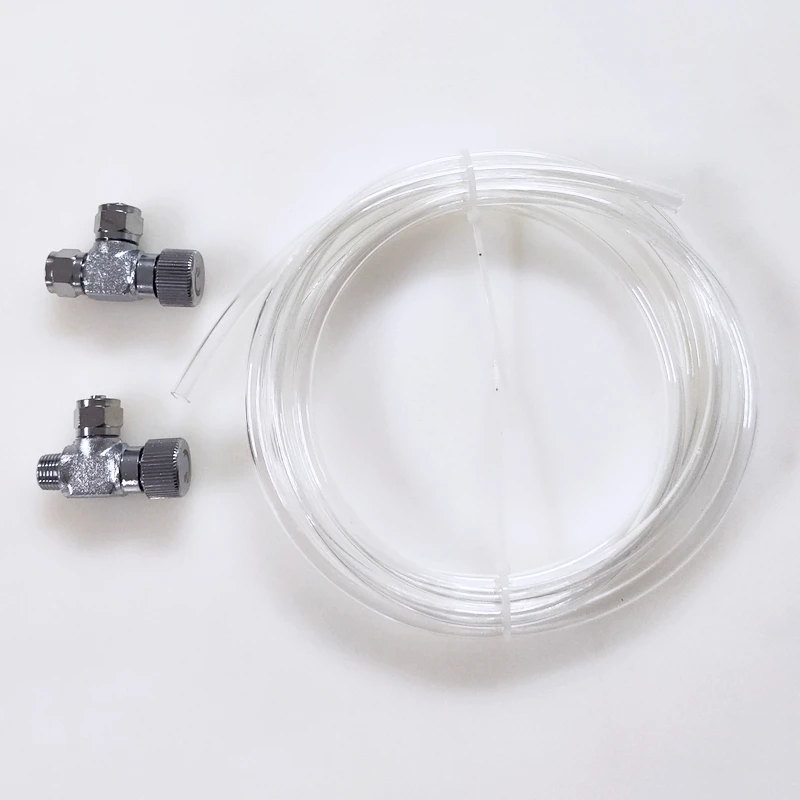 

high quality co2 system needle valve regulator adjuster with 3 meters co2 special tubing co2 trachea
