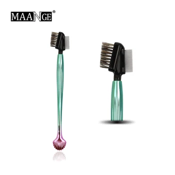 

MAANGE 1Pc Pro High Quality Eyebrow Brush and comb Eyebrow Comb Brush eyelash Makeup brushes Beauty Make Up Tools maquiagem