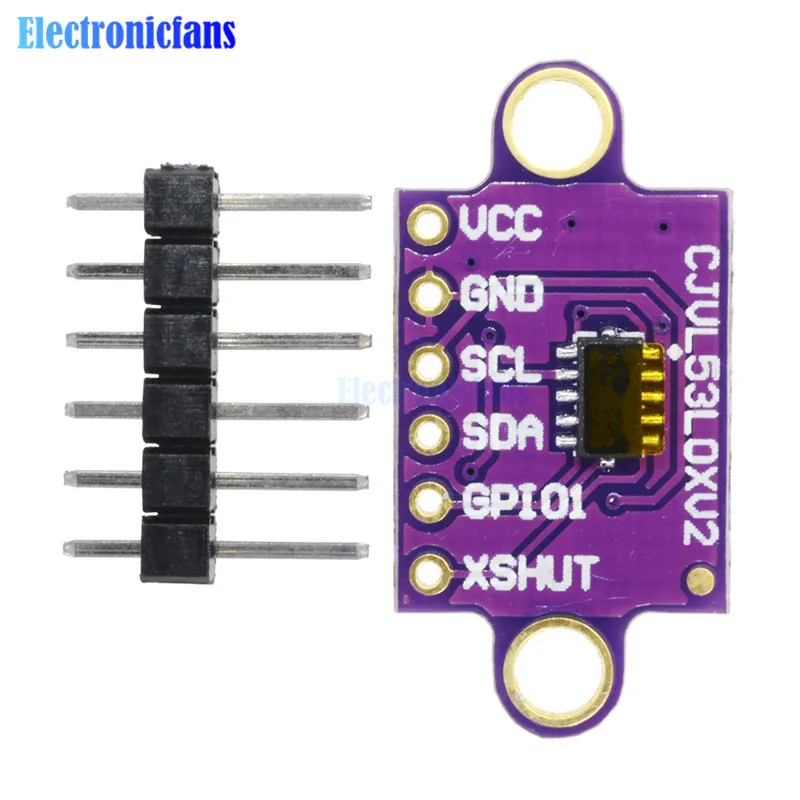 VL53L0X GY-VL53L0XV2 IEC IIC время полета(ToF) Лазерный диапазон датчик прорыва 940nm лазерный модуль расстояния