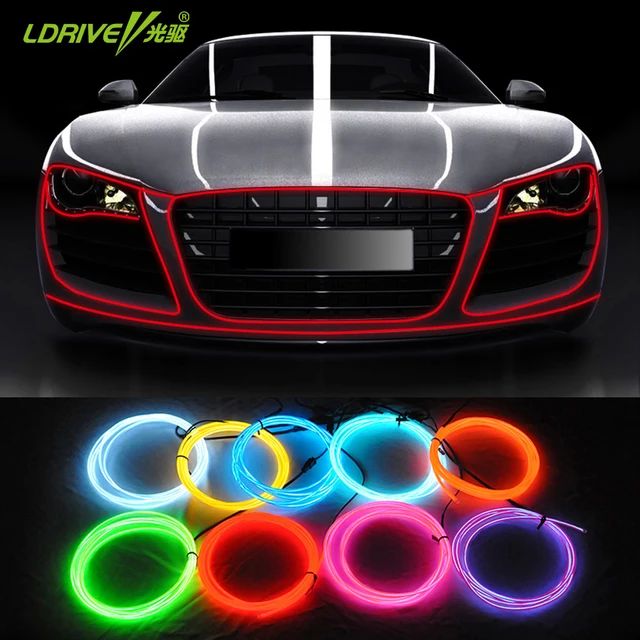 Car Styling 1 Meter Atmosphere Lamps Car Interior Light