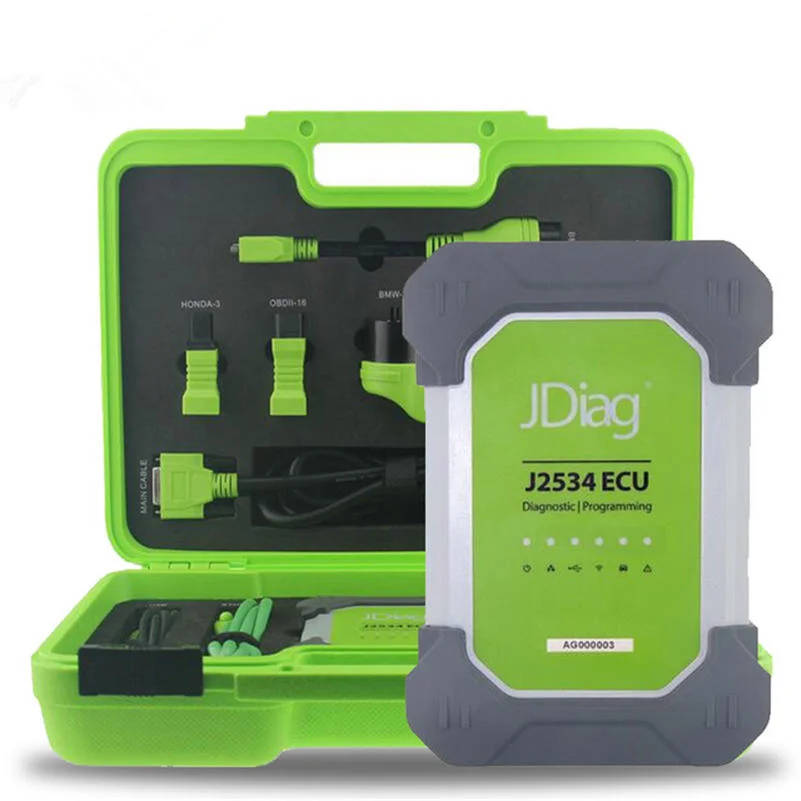 Новые JDiag Elite II Pro J2534 ЭБУ диагностики инструмент программирования полная версия J2534 SAE J2534-2 ЭБУ устройства