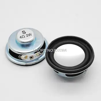 

High quality!! 10pcs 2W 4Ohm Mini Shell Internal Magnet Speaker 4R around