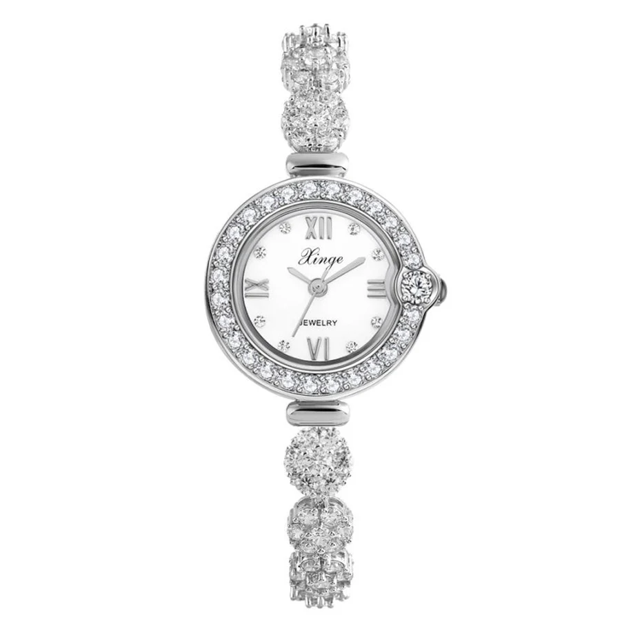 

New Luxury Women's Watches Dress Watch Lady Copper Fashion Simple Quartz Wrist Watch Female Clock Montre Femme Relogio Feminino