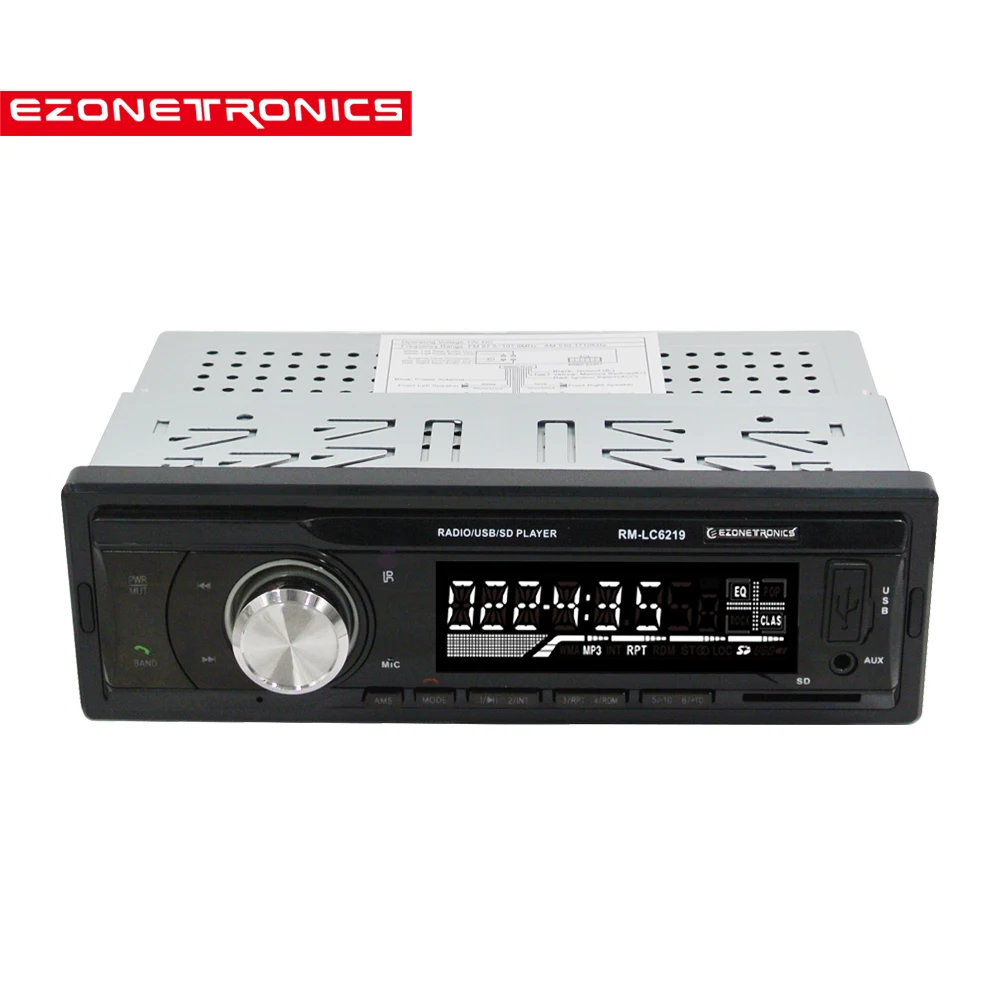 Free Shipping Car Stereo Bluetooth Audio Music MP3 Player FM AM Radio Aux Input Receiver SD USB 4 x 45W Universal Player LC6219