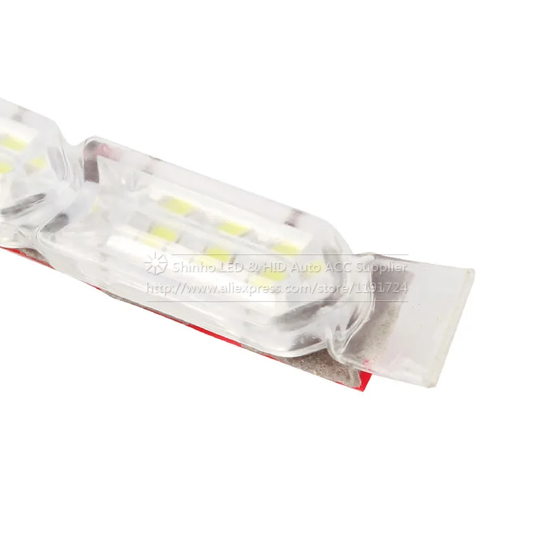 2 pièces bande de LED Flexible DRL feux diurnes étanche à l'écoulement séquentiel phare Switchback coureurs clignotants d'angle DRL