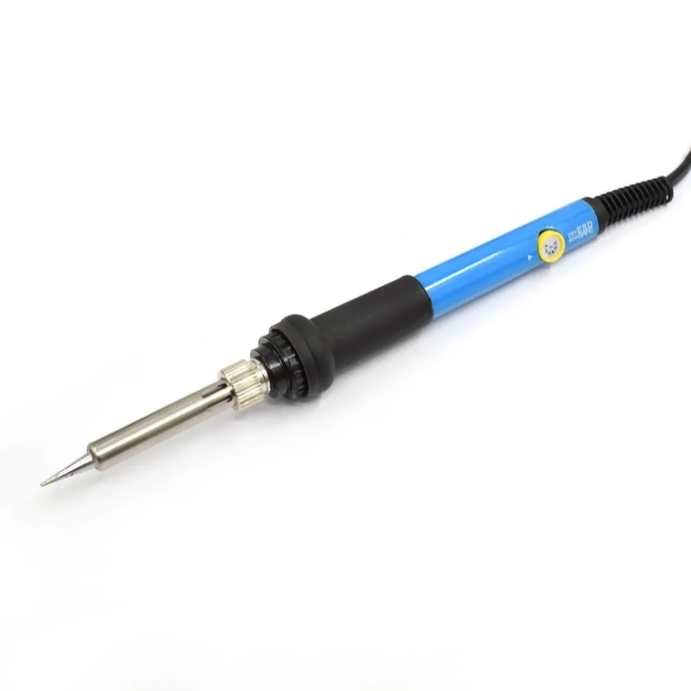 EU 60W Soldering Iron With Temperature Adjustment For Reliable Electronic Circuit Repairs By Eliminating Component Damage