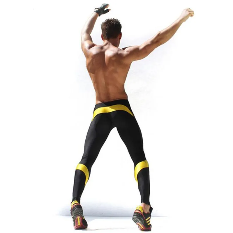 Mens Workout Fitness Compression Leggings Pants Bottom MMA Crossfit font b Weight b font font b