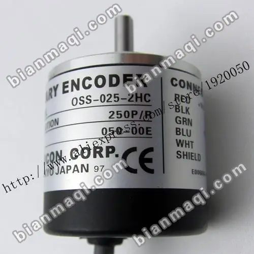 

NEMICON within the control of OSS-025-2HC rotary encoder solid shaft 4mm 250 cable outer diameter of 30mm