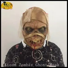 Free shipping Halloween Party Cosplay Zombie mask latex bloody scary halloween mask costume party cosplay prop carcass Mask