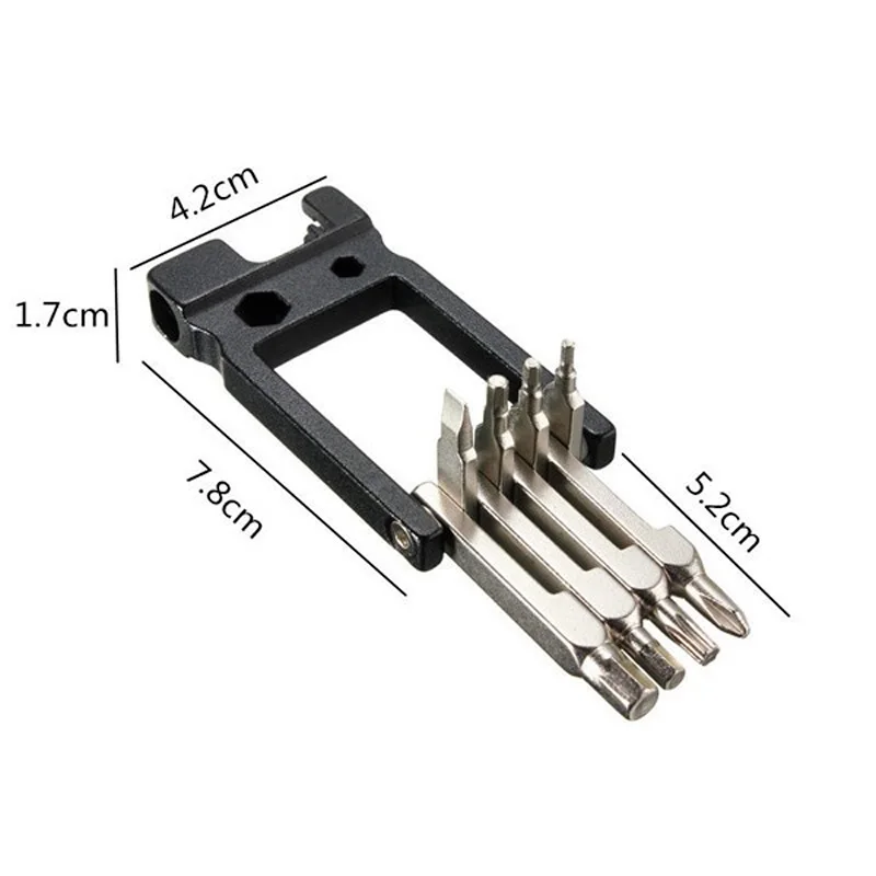 Многофункциональный портативный набор инструментов для ремонта велосипеда, велосипедная горная отвертка для велосипеда шестигранный ключ, Складные карманные инструменты YS-BUY
